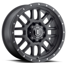 Load image into Gallery viewer, Icon Alloys Alpha Satin Black - 20 X 9 / 8 X 170 Bolt Pattern / 0MM Offset / 5&quot; Backspace
