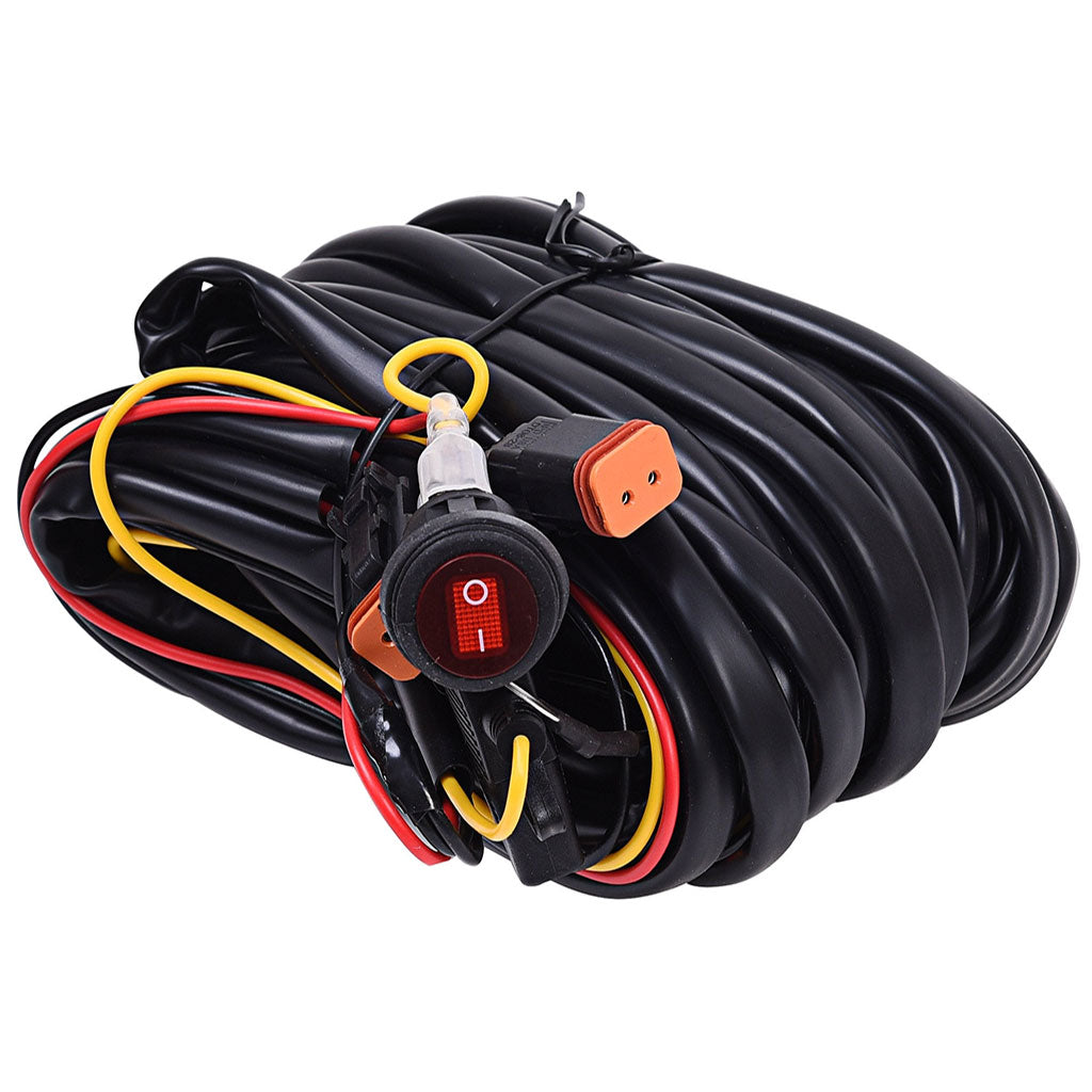 Wiring Harness for Two Backup Lights with 2-Pin Deutsch Connectors #63091