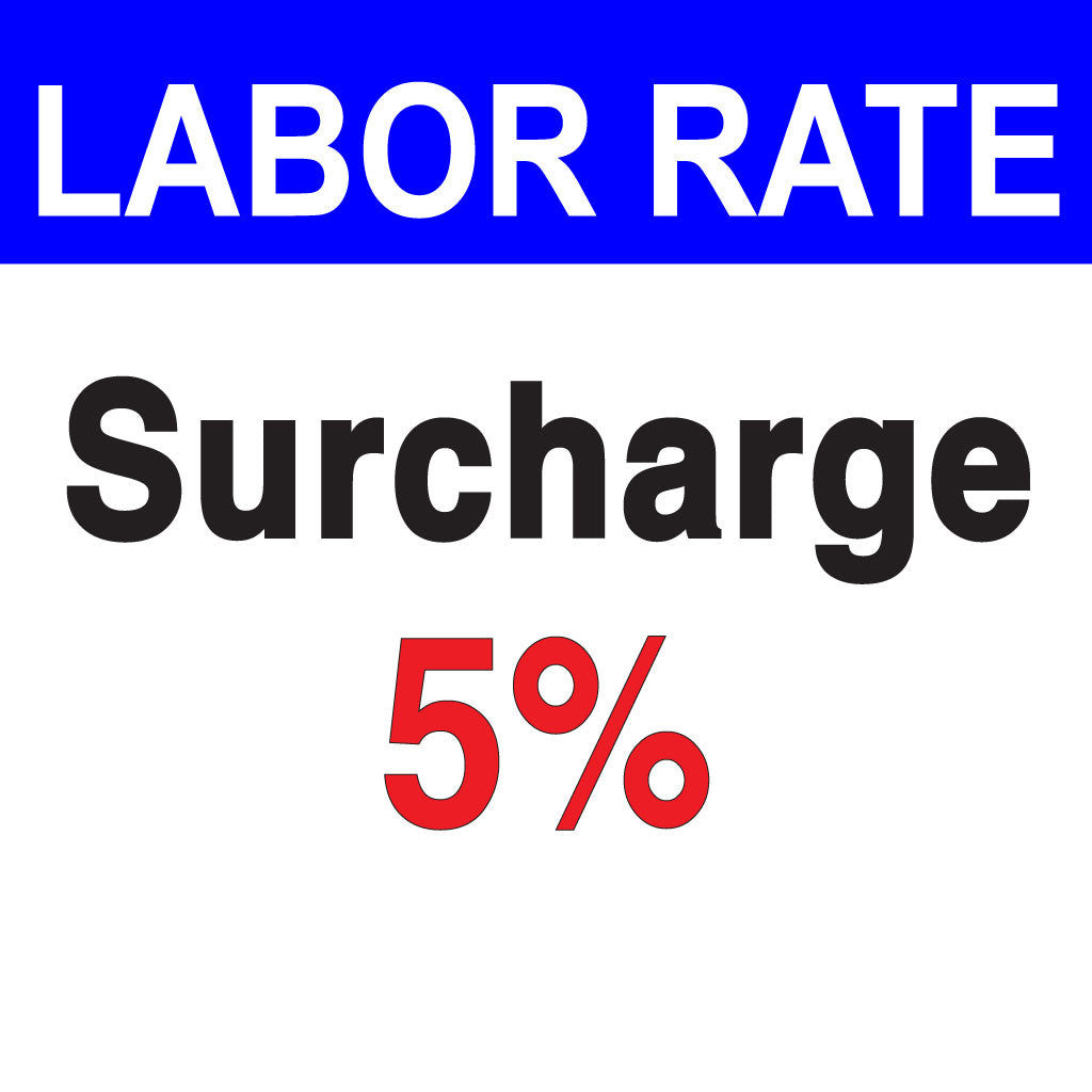 Labor Surcharge - Cali Raised Offroad