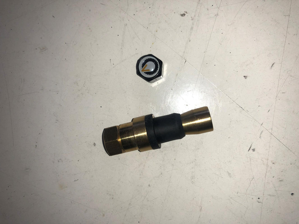 Emergency Valve Stem Replacement - Colby - 1/2 Inch Brass Hex Nut Power Tank - MON-RV01 - Cali Raised Offroad