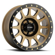 Load image into Gallery viewer, Method Race Wheels 305 NV, 18x9 with 5 on 150 Bolt Pattern - Bronze / Black - MR30589058925