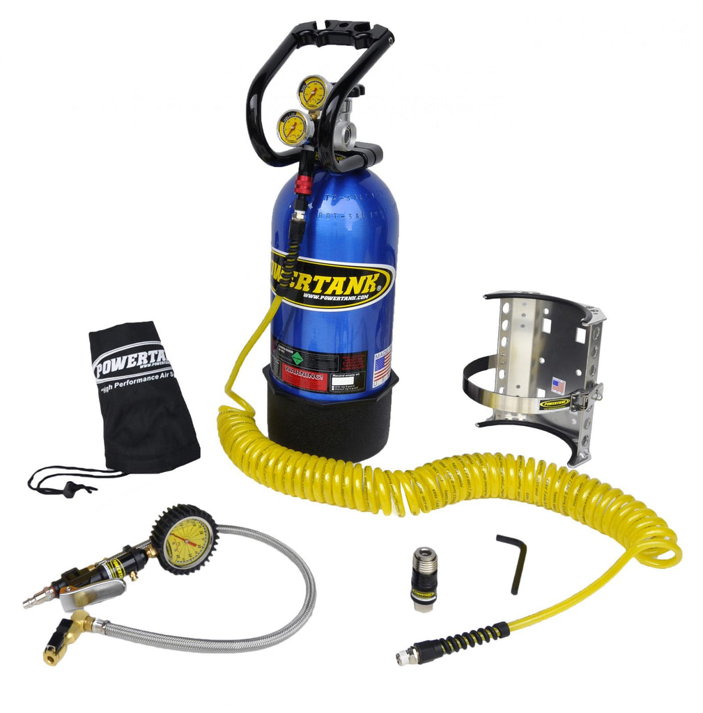 10 Lb CO2 Power Tank System Package B Candy Blue Power Tank - PT10-5250-CB