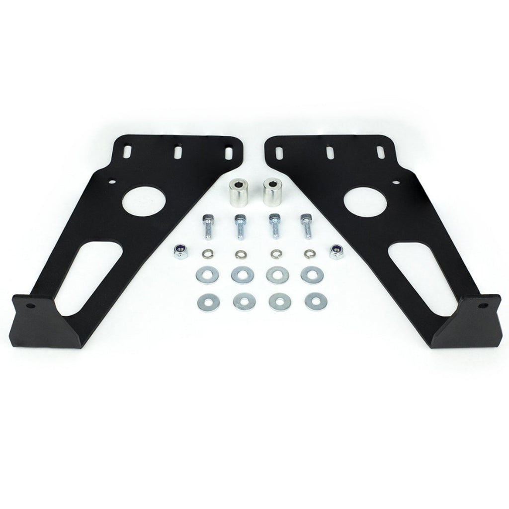 2014-Present Toyota 4Runner 32" Hidden Grille LED Light Bar Mounting Brackets ONLY - Cali Raised Offroad