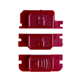 Red Keys for Meso Customs Minimalist Fobs 3GTFB-RED