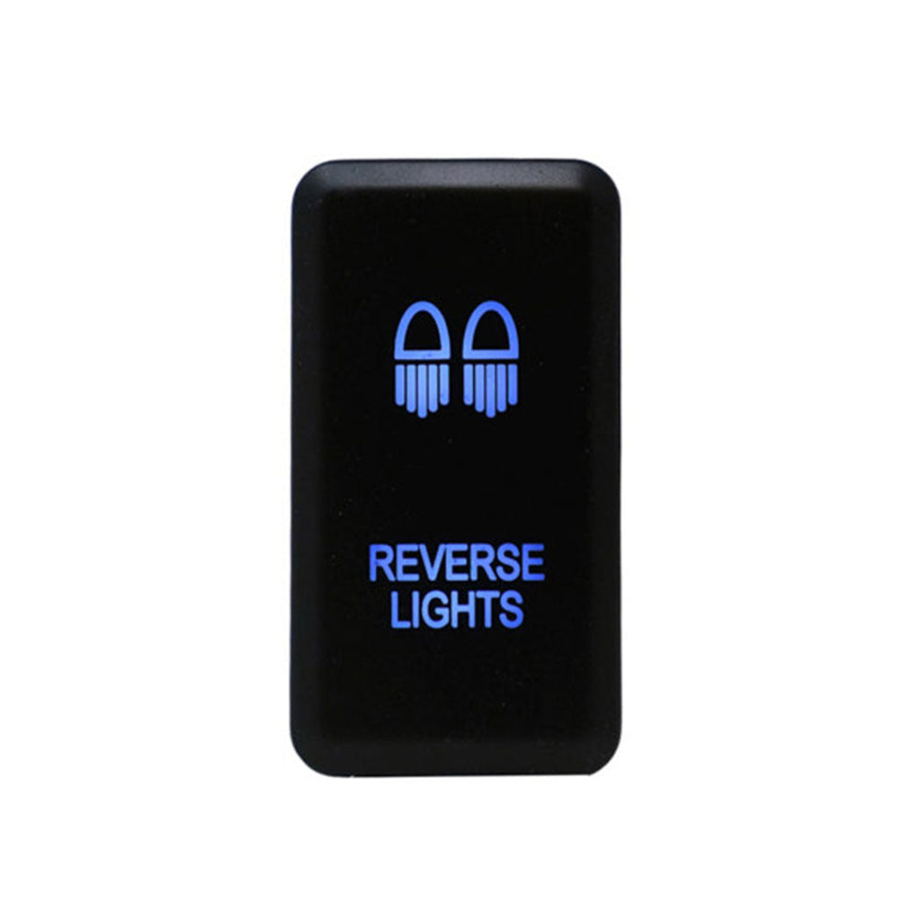 Toyota Tall & Skinny OEM Style "Reverse" Switch Blue - Cali Raised Offroad