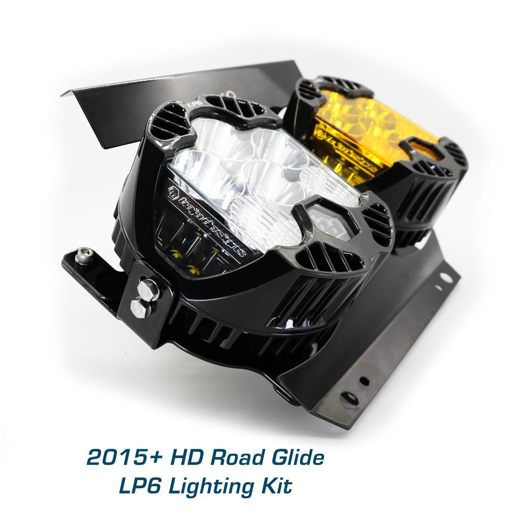 CRO Moto 2015-2023 Road Glide Baja Designs LP6 Lighting Combo Kit