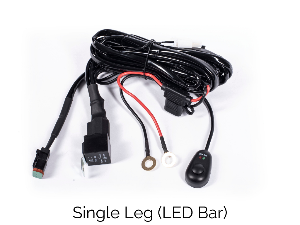 Include Free Single Leg Wiring Harness CRSAH0006 - Cali Raised Offroad