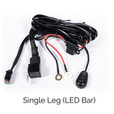 Wiring Harness - Single LEG Complete With Relay &1 Lighting Plug