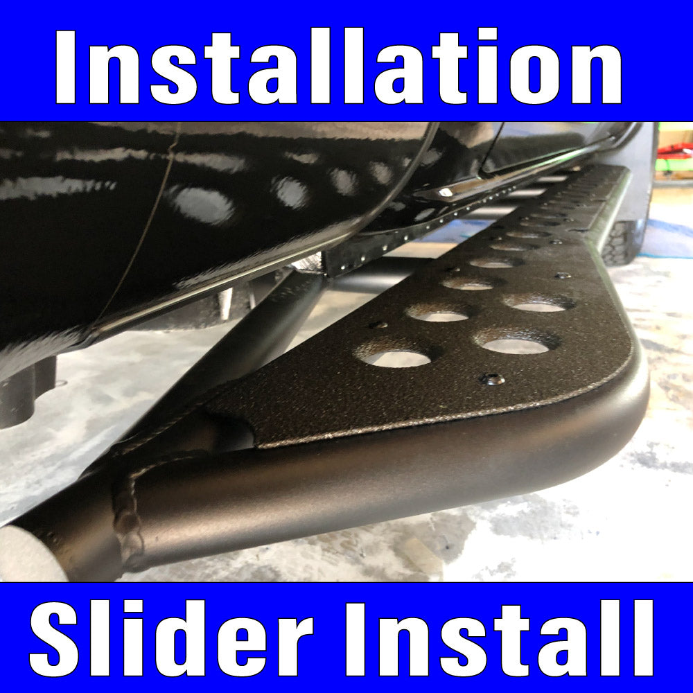 Slider Installation includes labor prep and clean up (Cali Raised) - Cali Raised Offroad