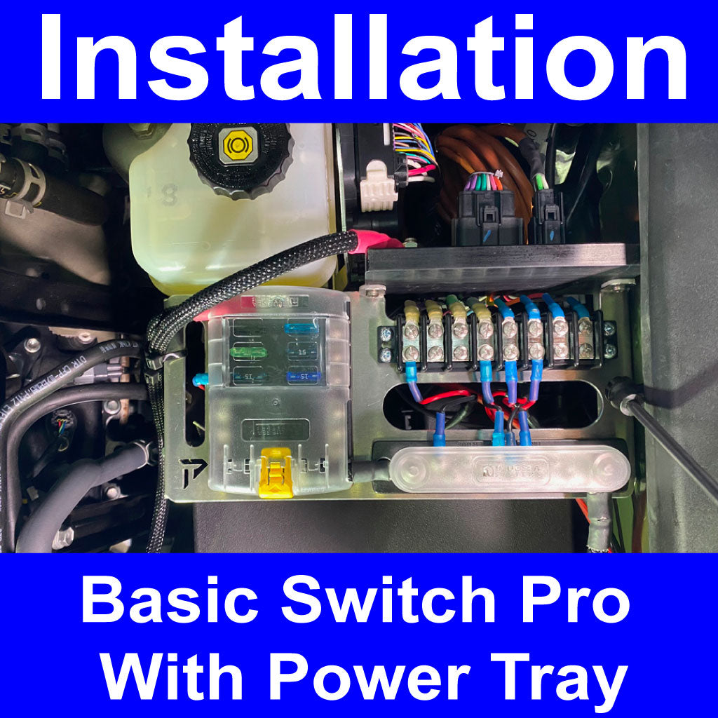 Switch Pro Install on Power Tray Labor Only - Cali Raised Offroad