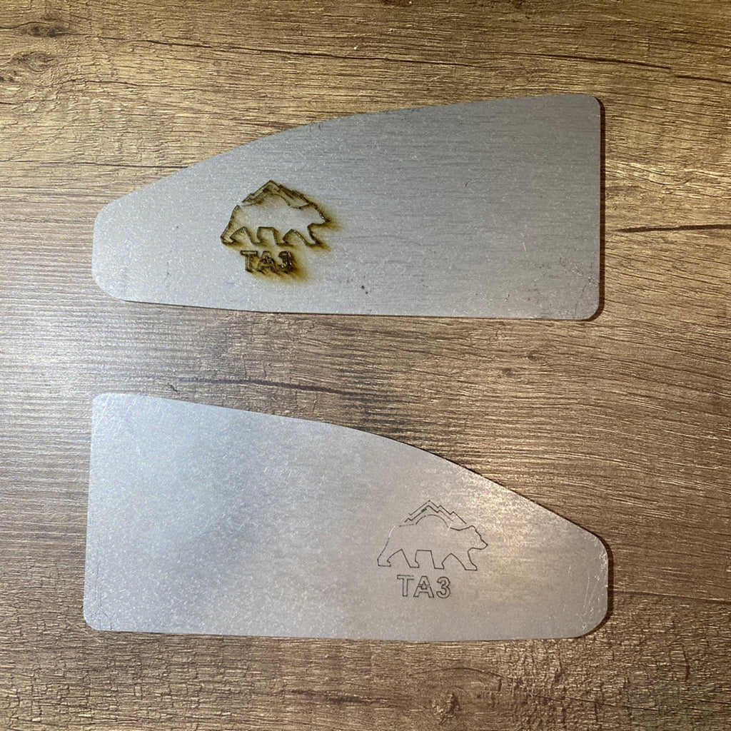 Tacoma Body Mount Chop Plates 05- Present .106 Thick Steel weld on. BMC - Cali Raised Offroad