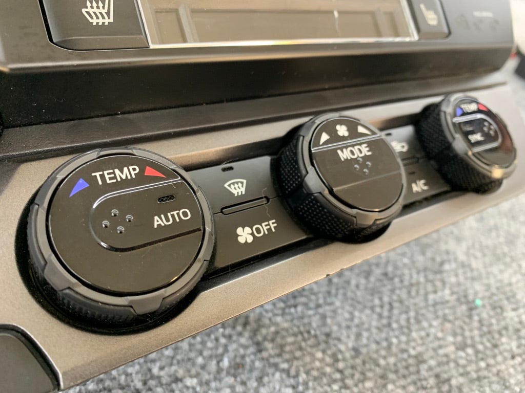 MESO Customs 2016-Present Toyota Tacoma Climate Control Knobs (Dual Zone)