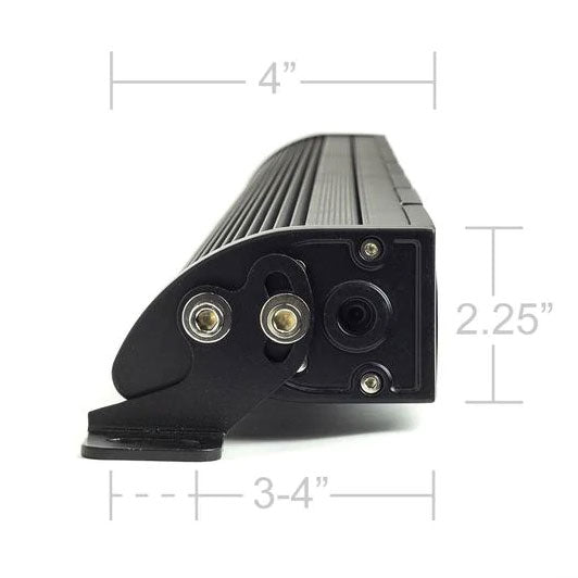 43" Dual Function Amber/White LED Light Bar Prinsu Rack Mounting Bracket Kit