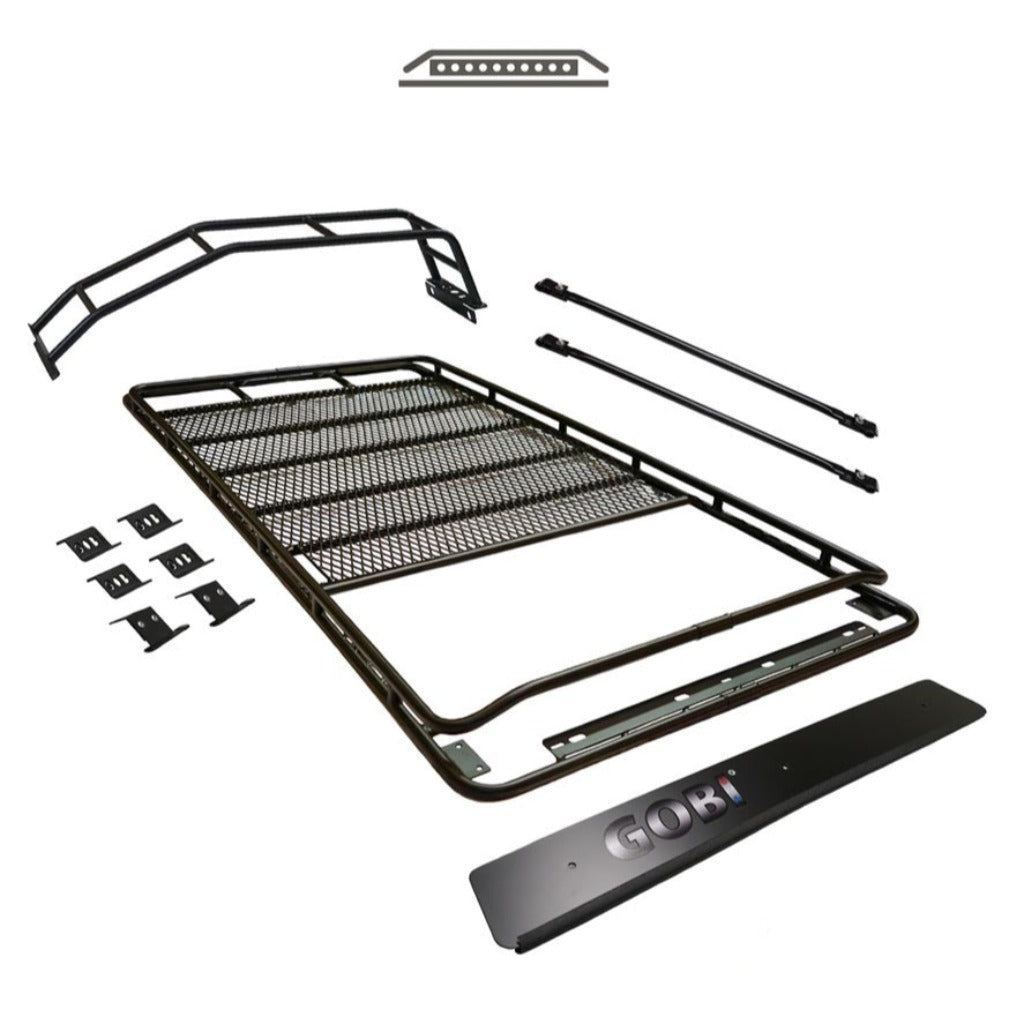 Toyota 4Runner 5th Gen. Stealth Rack With Sunroof  (40" LED Set Up) - GT4RSTL40-5WS - Cali Raised Offroad