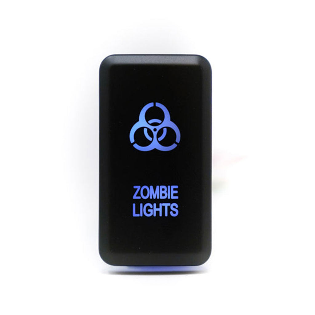 Toyota Tall & Skinny OEM Style "ZOMBIE" Switch Blue CRSAH0001-10 - Cali Raised Offroad