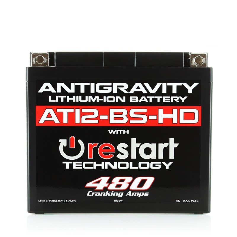Antigravity Batteries AT12BS-HD RE-START Lithium Battery - 132103