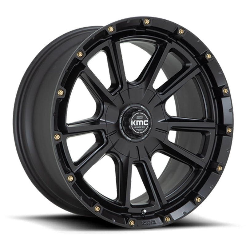 KMC KM100 Sync Wheel, 17x9  - Satin Black - KM10079067718