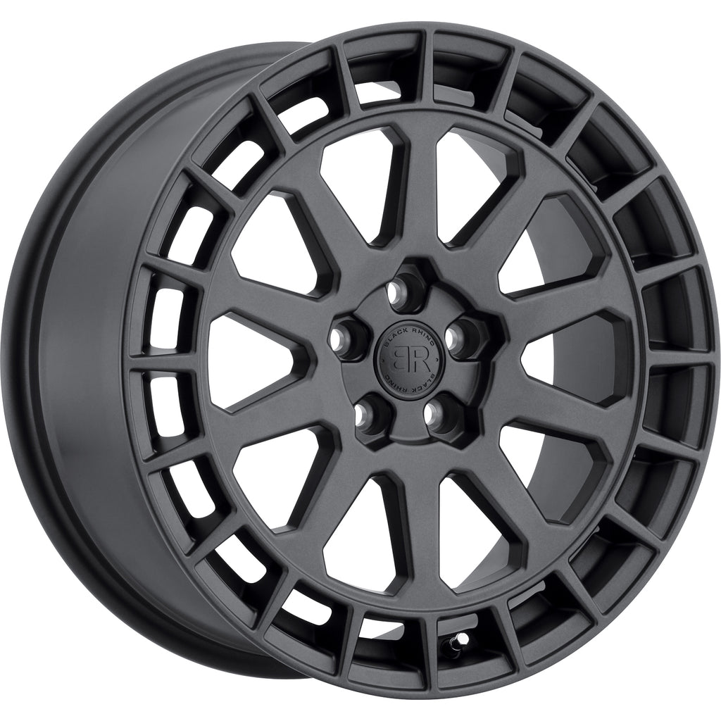 Black Rhino BOXER Gunblack Wheel 1670BXR155114M76 - Cali Raised Offroad
