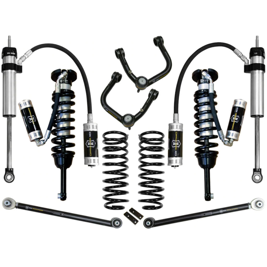 ICON 03-09 Toyota 4Runner/FJ 0-3.5in Stage 5 Suspension System w/Tubular - K53055T