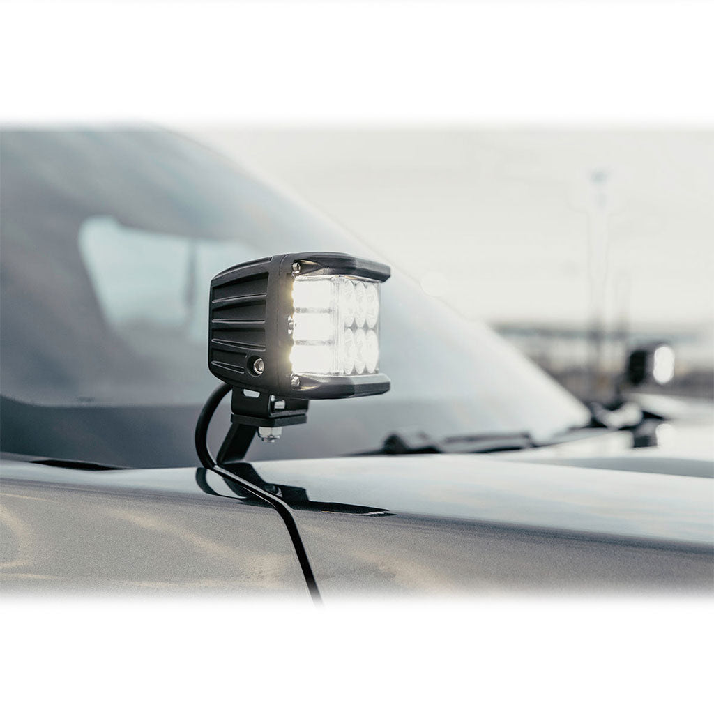 22+ Toyota Tundra Low Profile Ditch Light Brackets Combo Kit