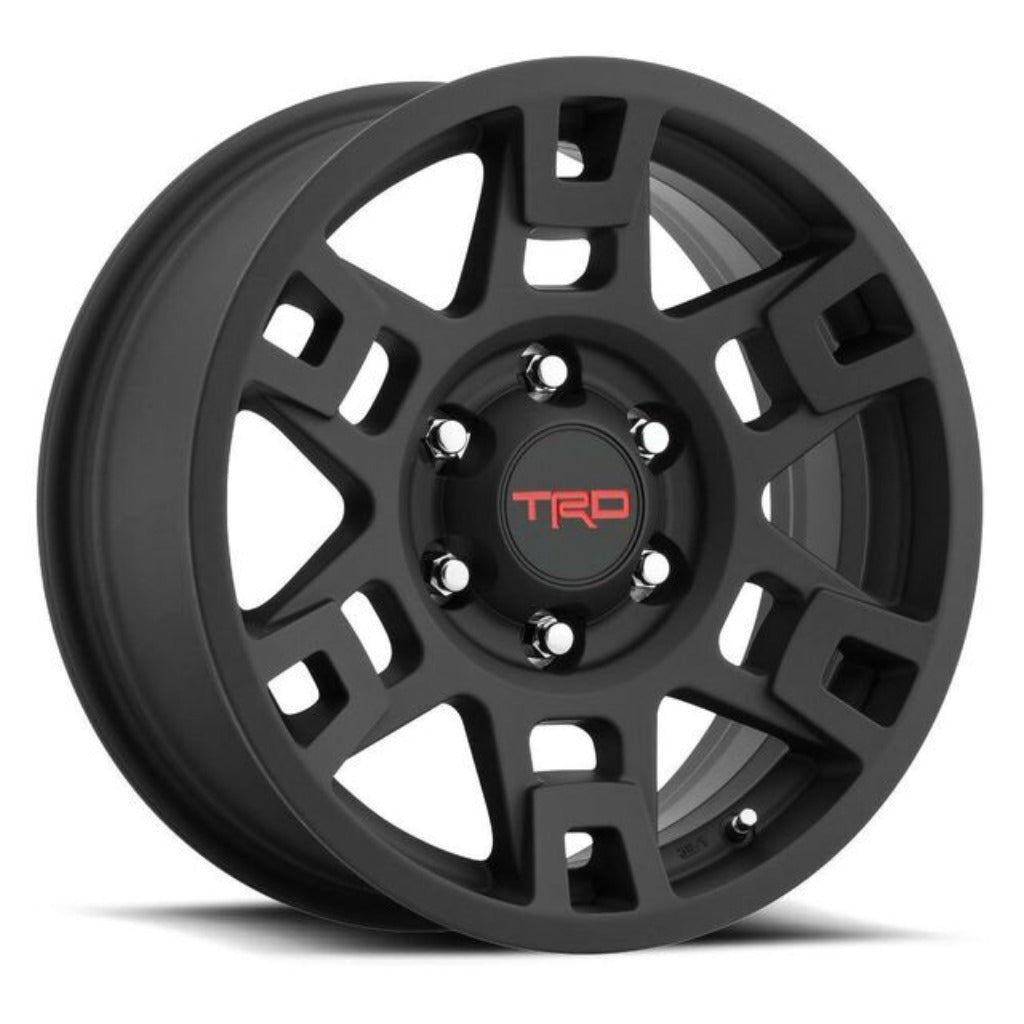 Toyota 17-In. TRD PRO Wheels Matte Black OEM PTR20-35110-BK - Cali Raised Offroad
