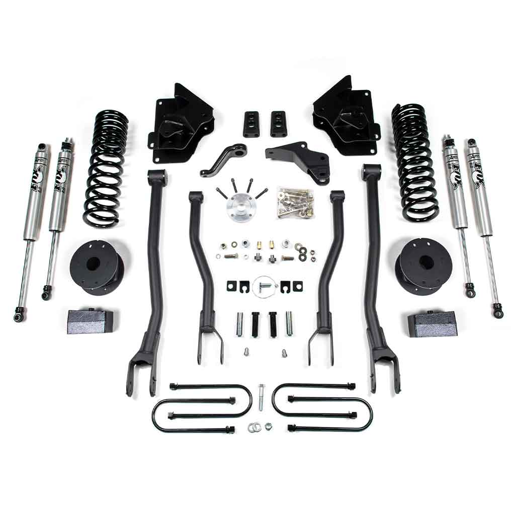 2013-2018 Dodge / Ram 3500 Truck 4WD w/ Rear 4" 4-Link Lift Kit - 1644H