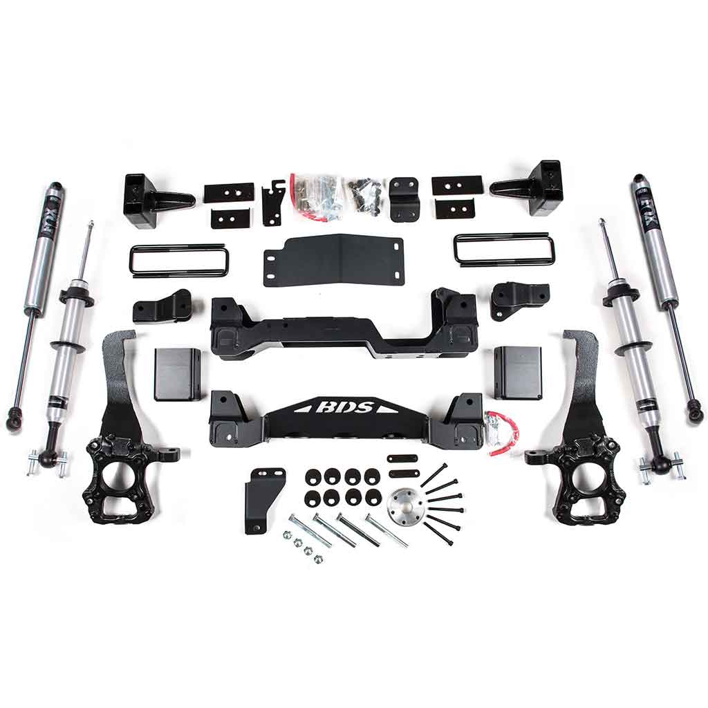 2015-2020 Ford F150 4WD 4" IFP Snap Ring Lift Kit - 1533FSR