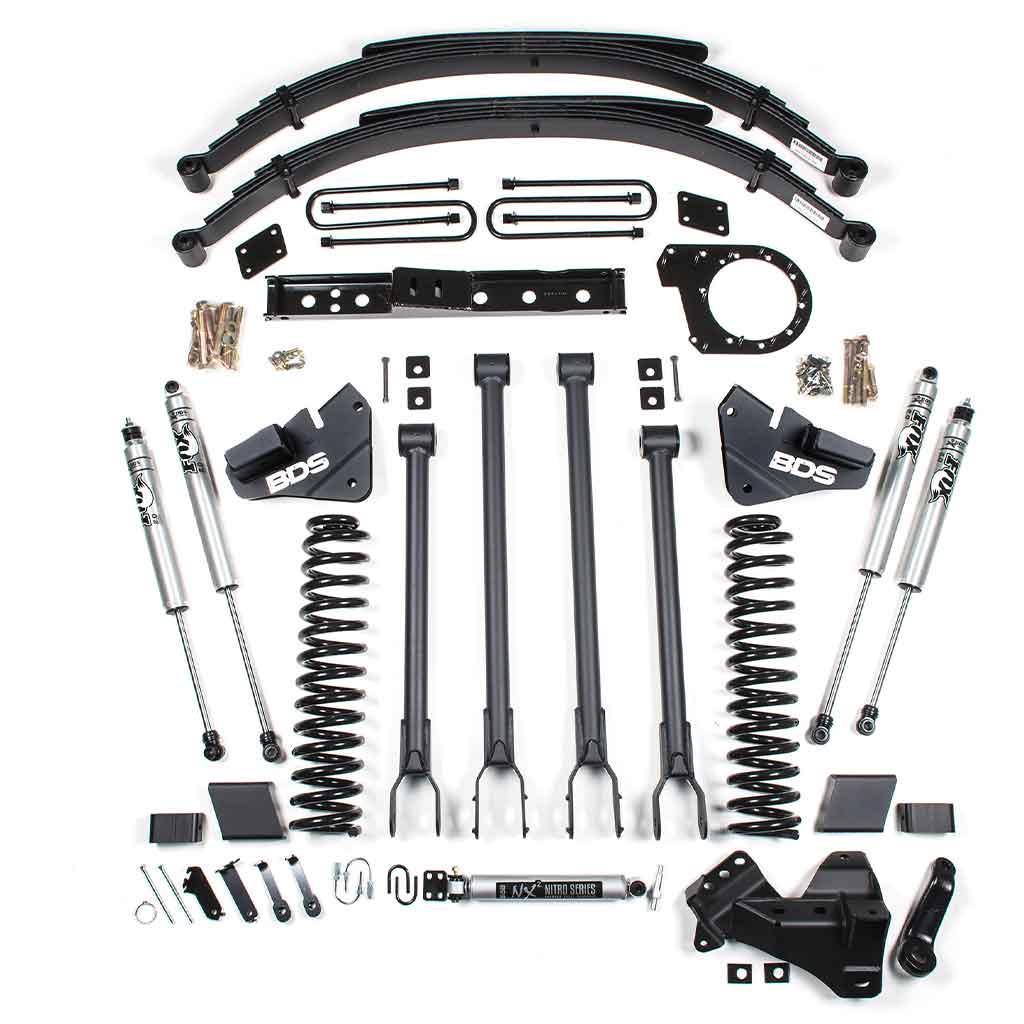 2017-2019 Ford F250-F350 Super Duty 4WD 6" 4-Link Lift Kit | Diesel Only - 1527H