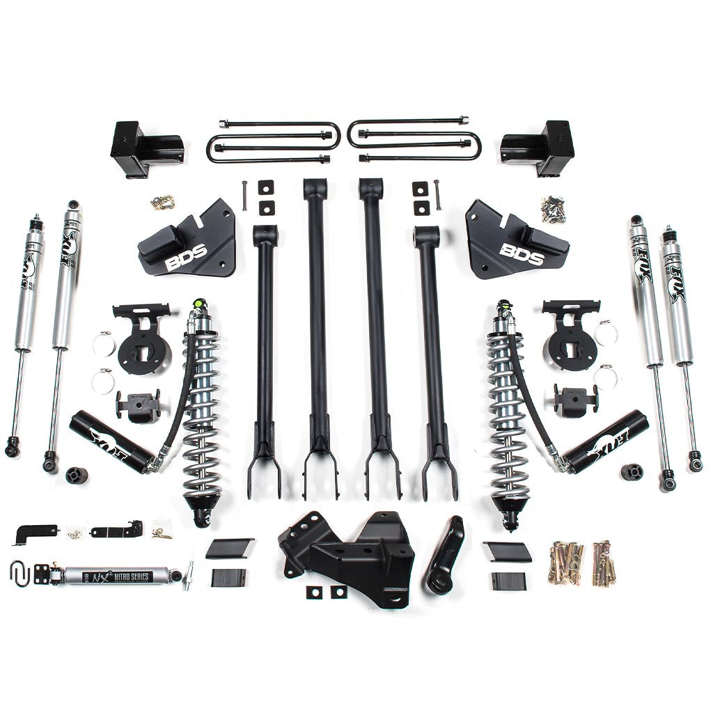 2020-2022 Ford F250/F350 Super Duty 4WD 4" Coil-Over 4-Link Lift Kit | Diesel Only - 1567F
