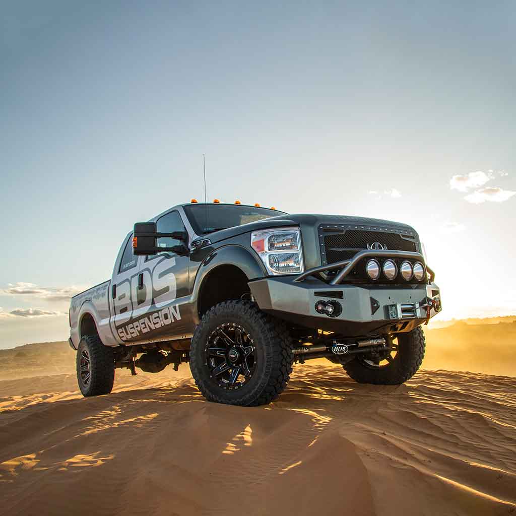 2011-2016 Ford F250-F350 Super Duty 4WD 6" 4-Link Coil-Over Performance Elite Lift Kit - 596FPE