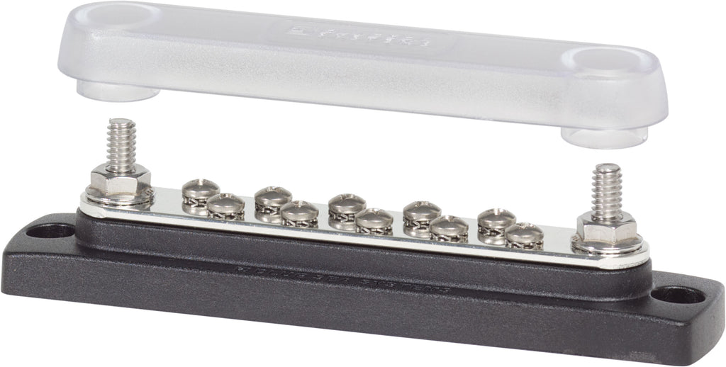 Blue Sea 10 Screw Common Bus Bar with Cover #2300 - Cali Raised Offroad