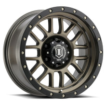 Load image into Gallery viewer, Icon Alloys Alpha Bronze - 17 X 8.5 / 5 X 5 Bolt Pattern / 0MM Offset / 4.75&quot; Backspace
