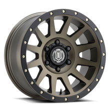 Load image into Gallery viewer, Icon Alloys Compression Bronze - 17 X 8.5 / 6 X 5.5 Bolt Pattern / 0MM Offset / 4.75&quot; Backspace