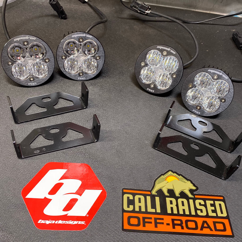 Baja Designs Yamaha YXZ Squadron PRO Headlight Kit - - Cali Raised Offroad