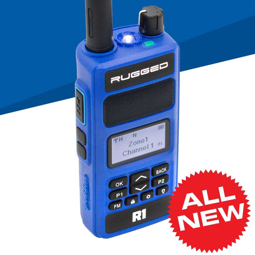 Rugged R1 Business Band Handheld - Digital and Analog - R1