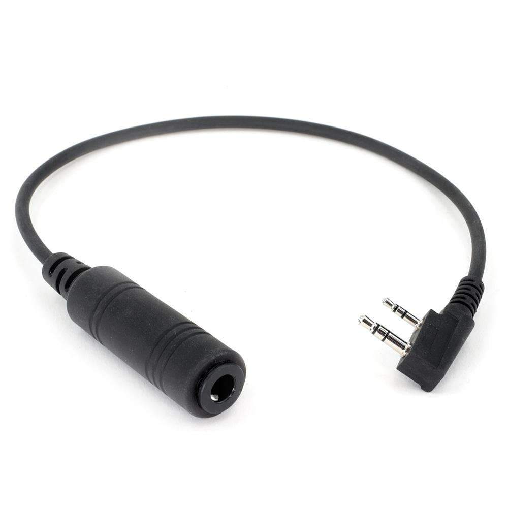 OFFROAD Headset / Helmet Adapter Cable to Rugged and Kenwood Handheld Radios Caliraisedoffroad