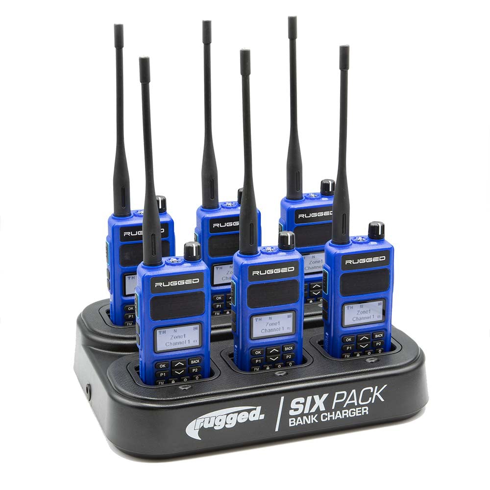 R1 Handheld Radio 6-Pack Bank Charger