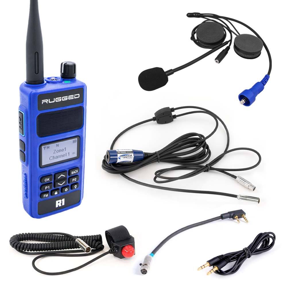 Single Seat OFFROAD Kit with Handheld Radio Caliraisedoffroad