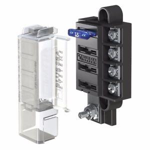 Blue Sea 4 Circuit Compact Fuse Block - Cali Raised Offroad
