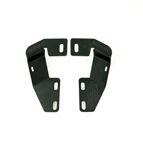 03-09 Toyota 4Runner Low Profile Ditch Light Brackets by SDHQ - Cali Raised Offroad