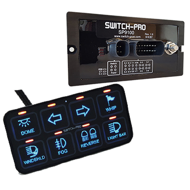 Switch Pro SP9100 8-Switch Panel Power System - Cali Raised Offroad