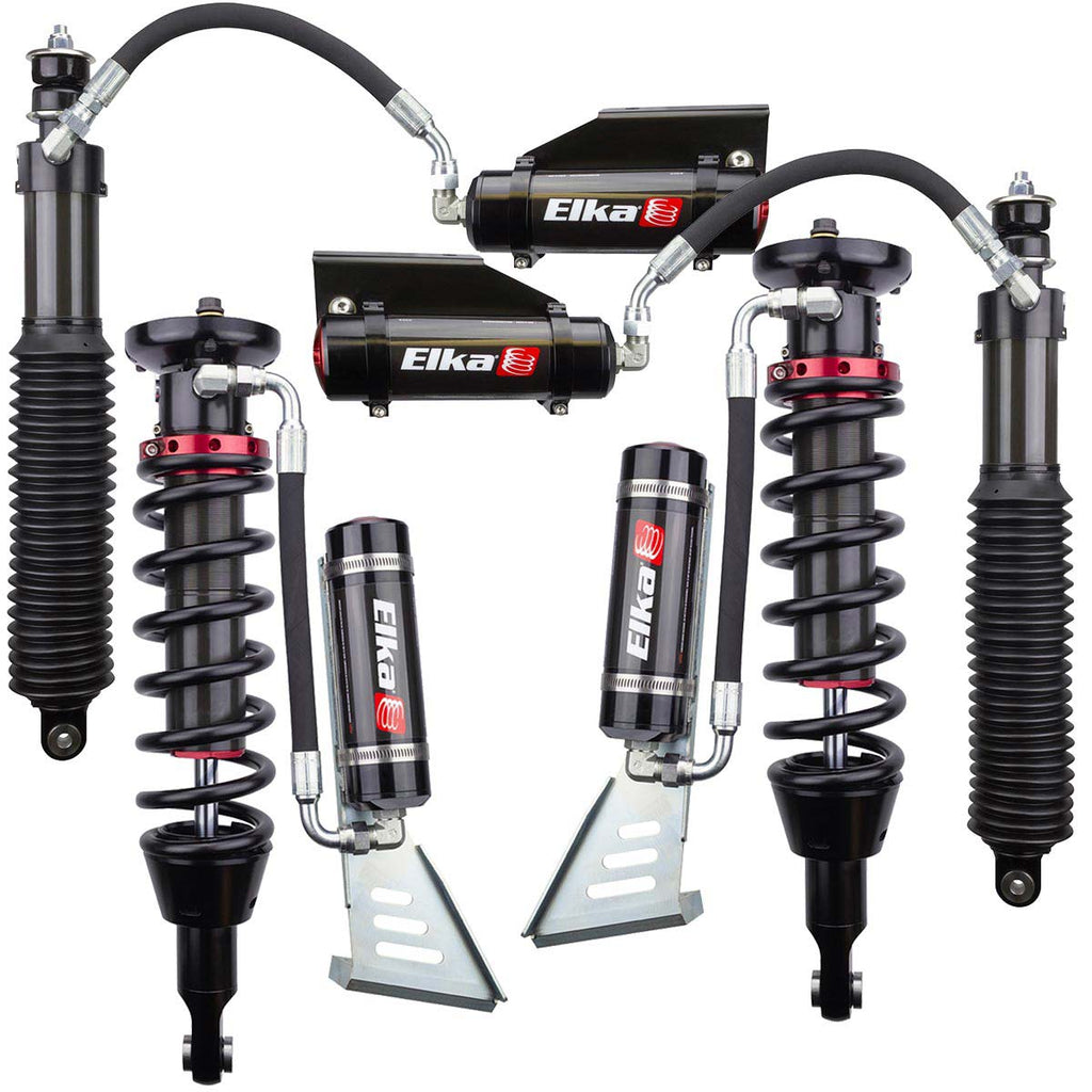 10-Present 4Runner Elka 2.5 RESERVOIR FRONT & REAR SHOCKS KIT 90143 - Cali Raised Offroad