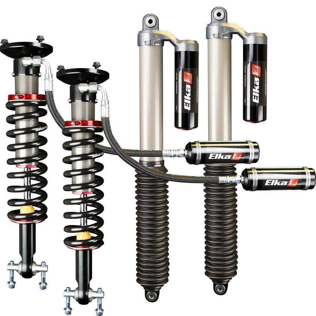 14-19 F150 Elka 2.5 RESERVOIR FRONT & REAR SHOCKS KIT 90032 - Cali Raised Offroad