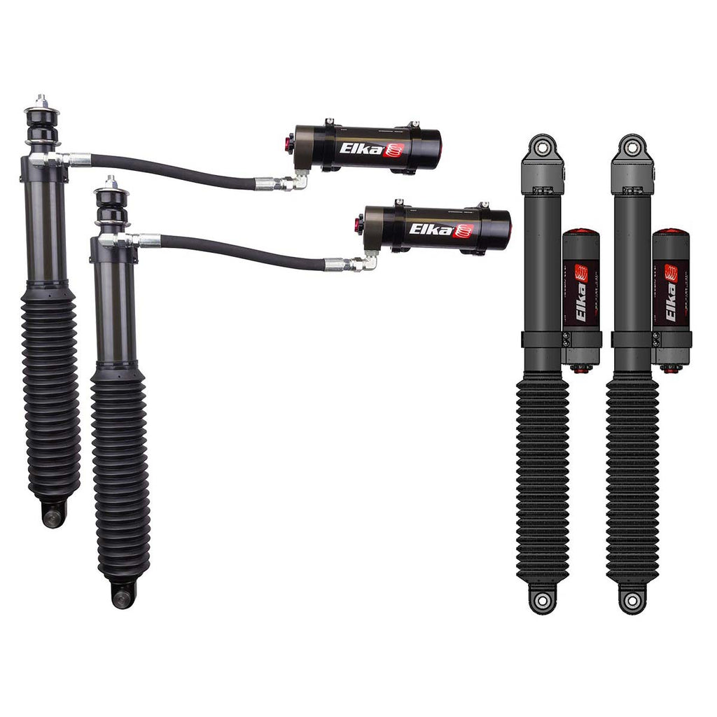 17-19 F250 Elka 2.5 DC RESERVOIR FRONT & REAR SHOCKS KIT 90081 - Cali Raised Offroad