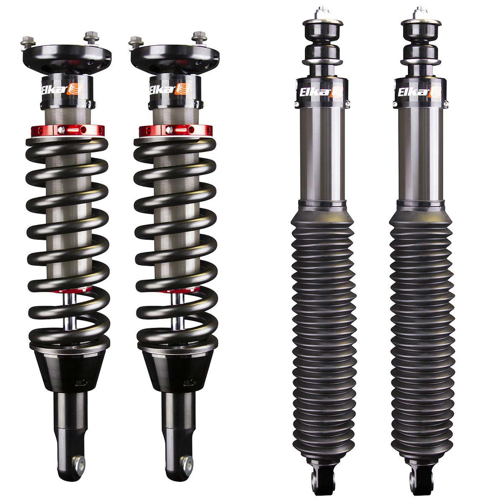 02-09 GX470, KDSS Elka 2.5 IFP FRONT & REAR SHOCKS KIT 90126