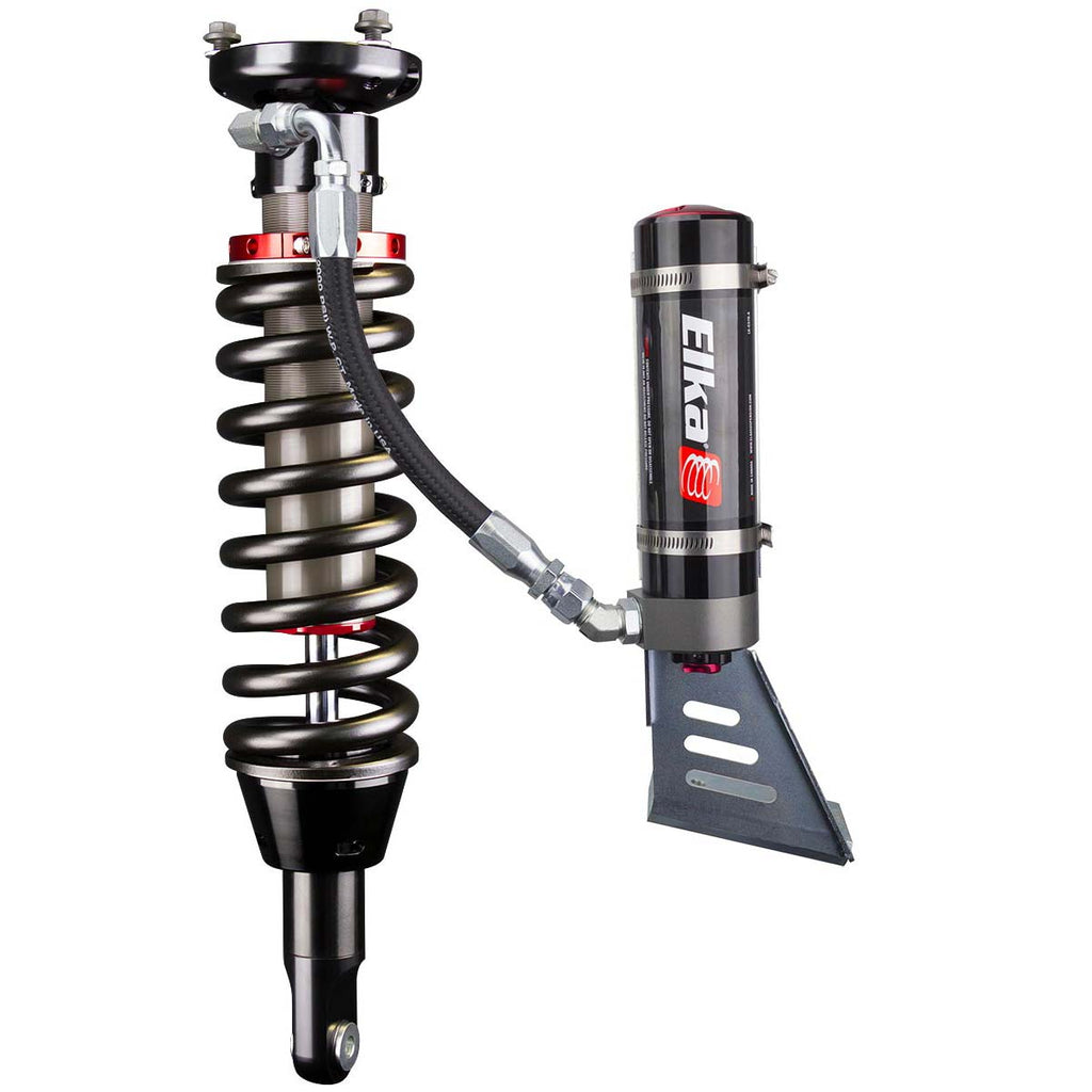 05-23 Tacoma Elka 2.5 DC RESERVOIR FRONT Shocks 2" to 3" W/Adj.  90172 - Cali Raised Offroad