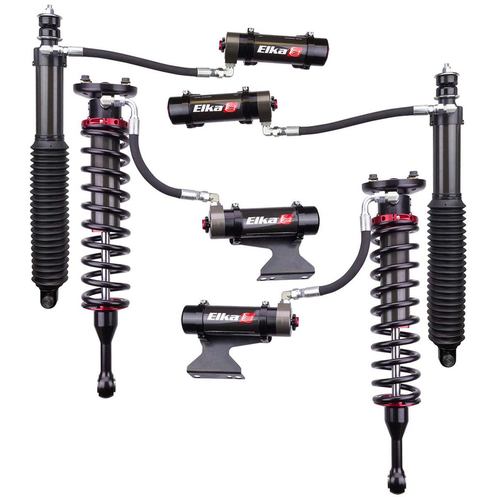 07-21 Tundra Elka 2.5 DC RESERVOIR FRONT & REAR SHOCKS KIT 90039 - Cali Raised Offroad