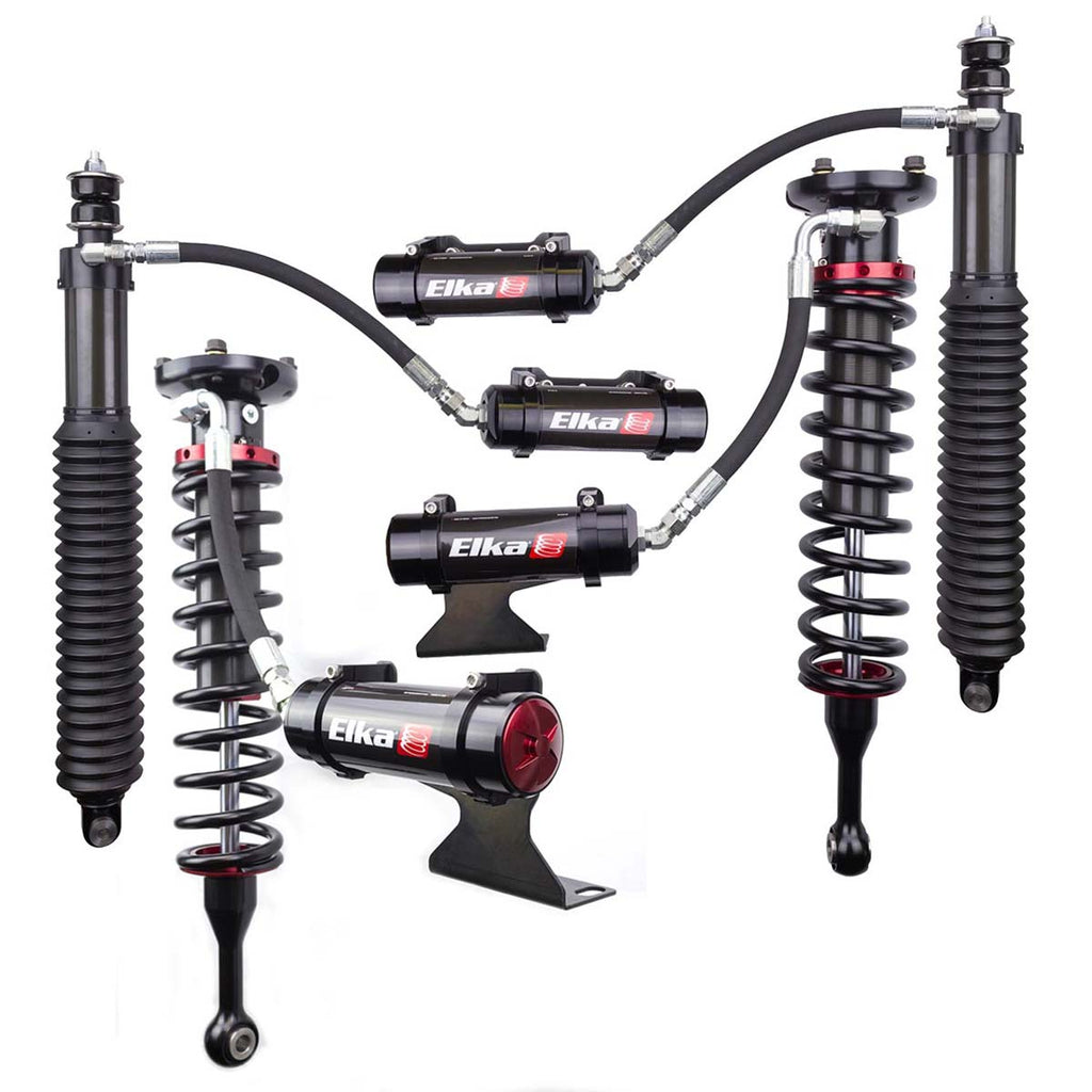 07-21 Tundra Elka 2.5 RESERVOIR FRONT & REAR SHOCKS KIT 90264 - Cali Raised Offroad
