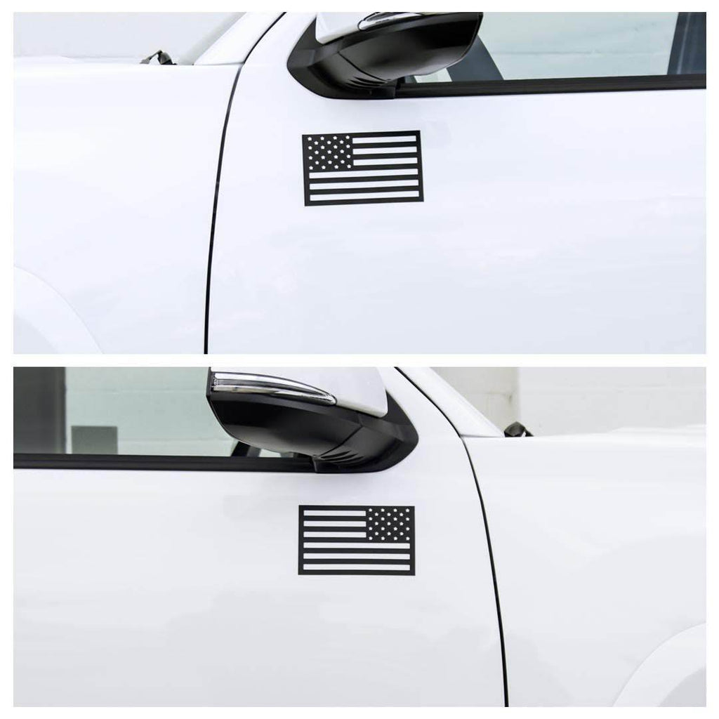 Tactilian American Flag Magnets - Black - Cali Raised Offroad