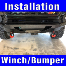 Load image into Gallery viewer, Winch &amp; Bumper  Installation includes labor prep and clean up.